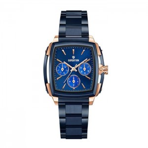 Expedition 3008 Rosegold Blue Steel Lady New BFBURBU
